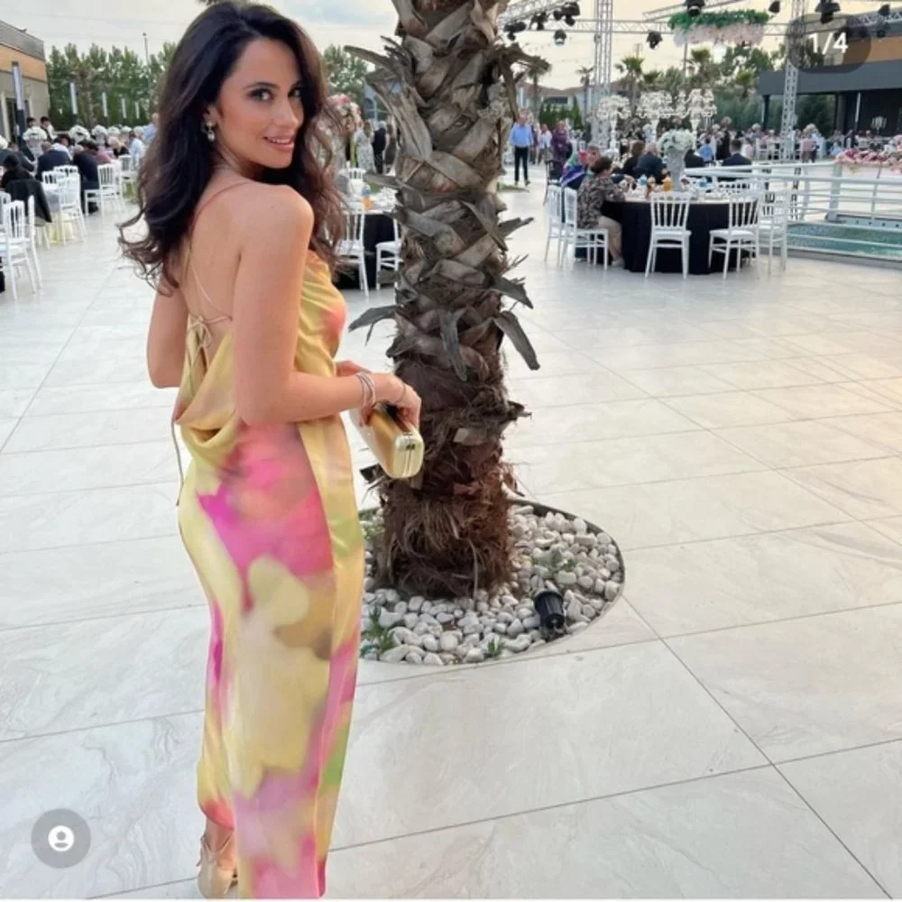 Zara Tie Dye Slip Dress - Picture 16 of 16